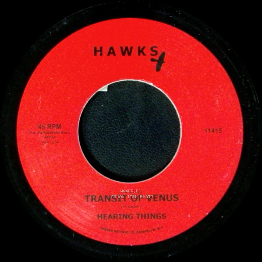 Hearing Things / Stalefish - Transit Of Venus / Hearing Things side A