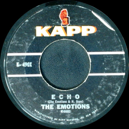 The Emotions - Echo / Come Dance Baby side A