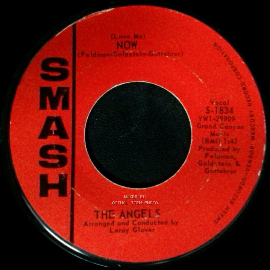 The Angels - My Boyfriend's Back / Now (Love Me) side B