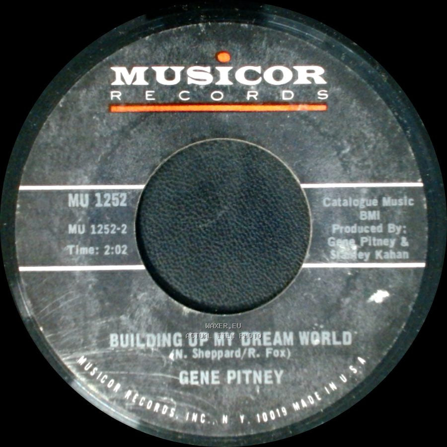Gene Pitney - Building Up My Dream World / Something's Gotten Hold Of My Heart side A