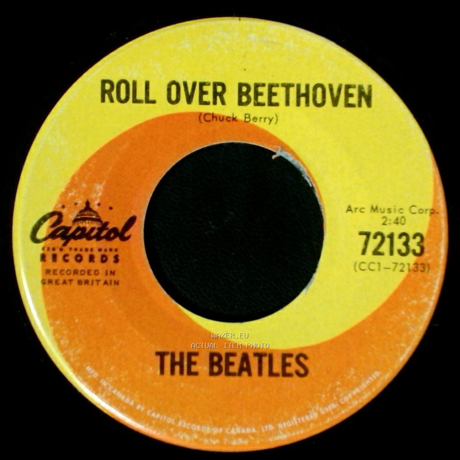 The Beatles - Roll Over Beethoven / Please Mister Postman side A