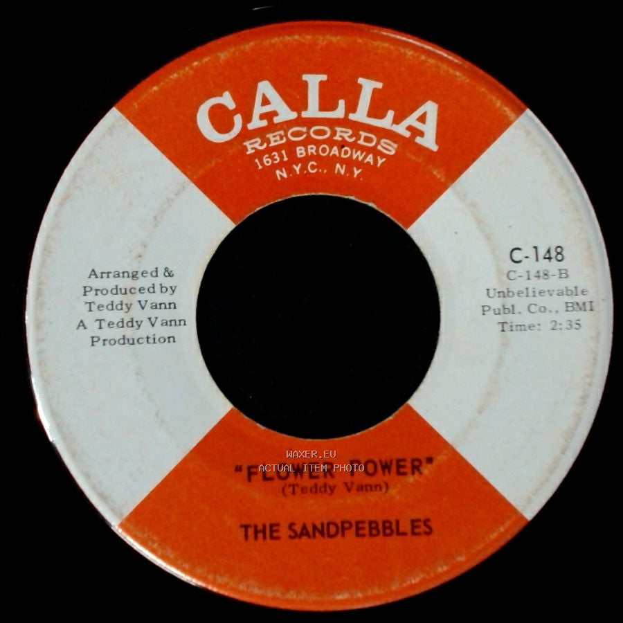 The Sandpebbles - Flower Power / If You Didn't Hear Me The First Time (I'll Say It Again) side A