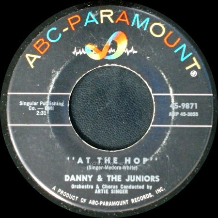 Danny & The Juniors - Sometimes (When I'm All Alone) / "At The Hop" side B