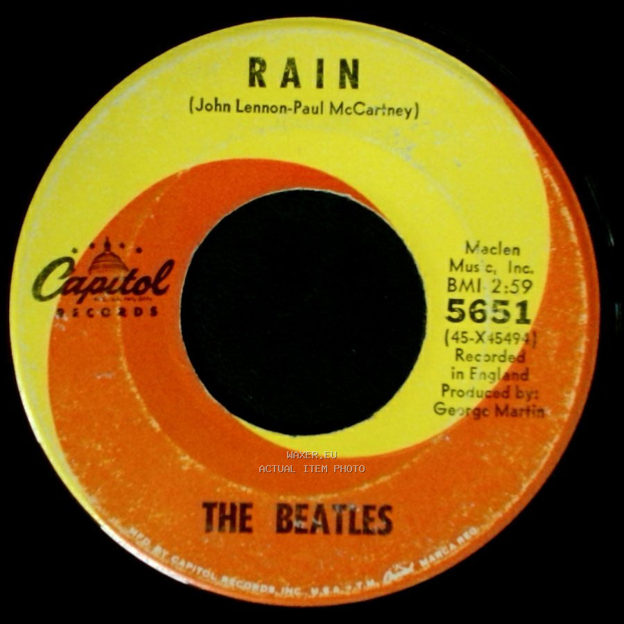 The Beatles - Rain / Paperback Writer side A