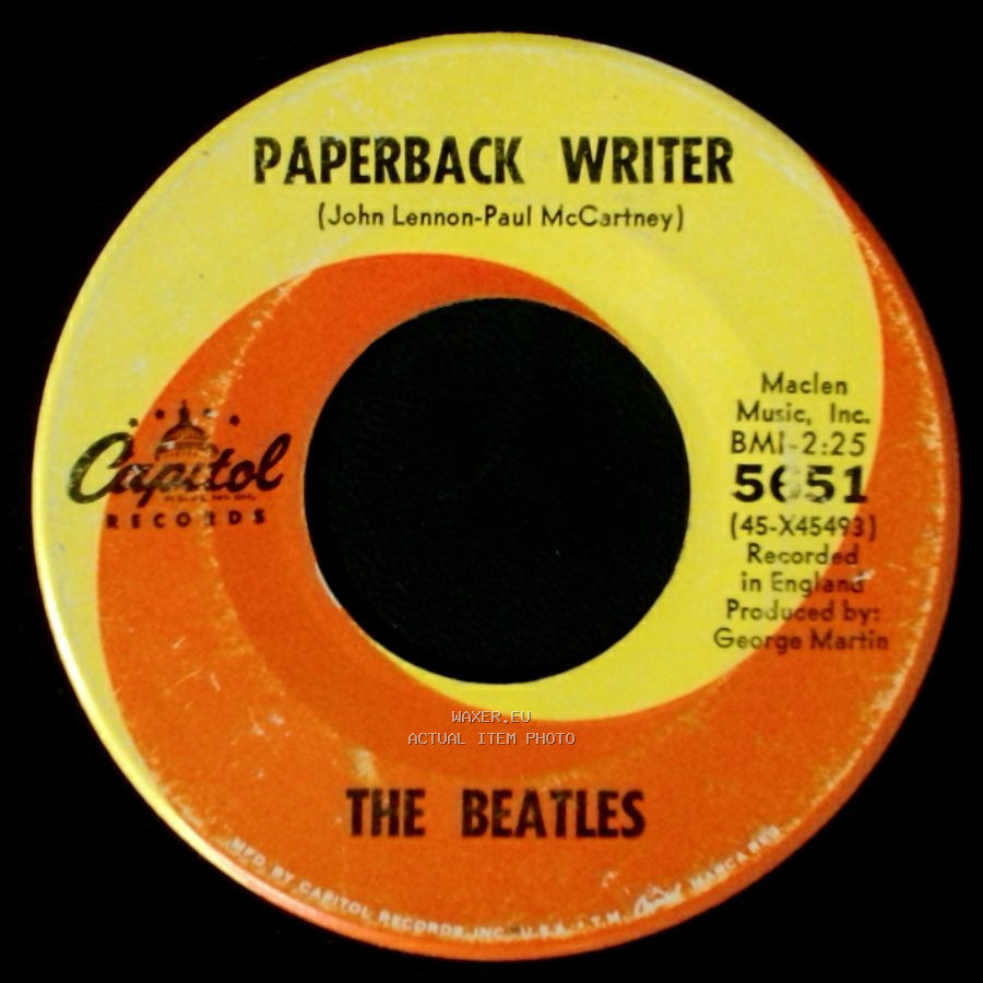 The Beatles - Rain / Paperback Writer side B