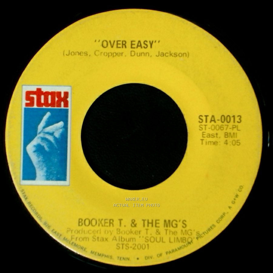 Booker T. & The Mg's - Hang 'em High / "Over Easy" side B