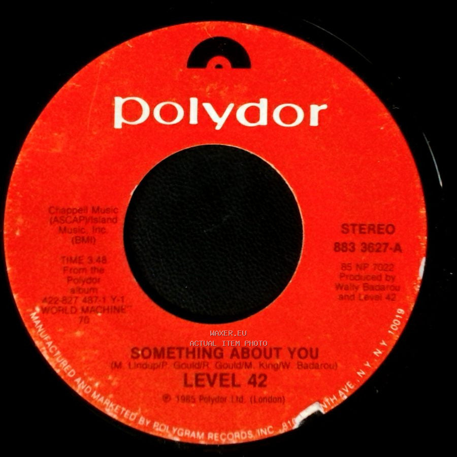 Level 42 - Something About You / Coup D'etat side A