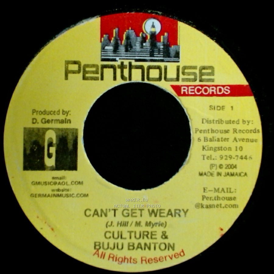 Culture & Buju Banton - Can't Get Weary / Another Mix side A