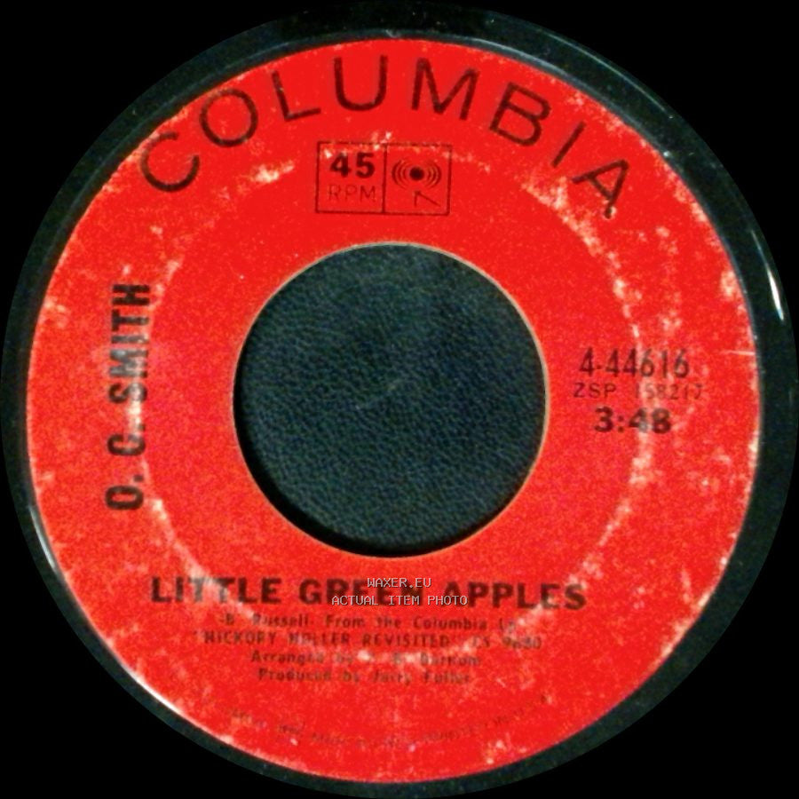 D. C. Smith / O. C. Smith - Little Green Apples / Long Black Limousine side A