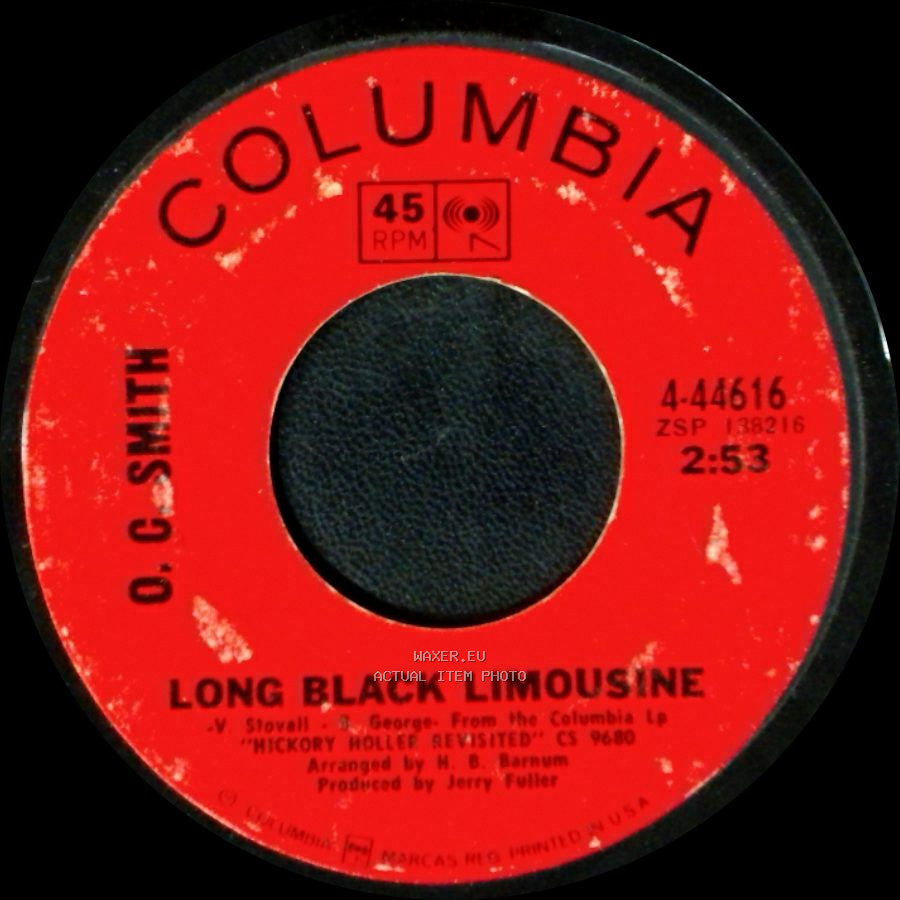 D. C. Smith / O. C. Smith - Little Green Apples / Long Black Limousine side B