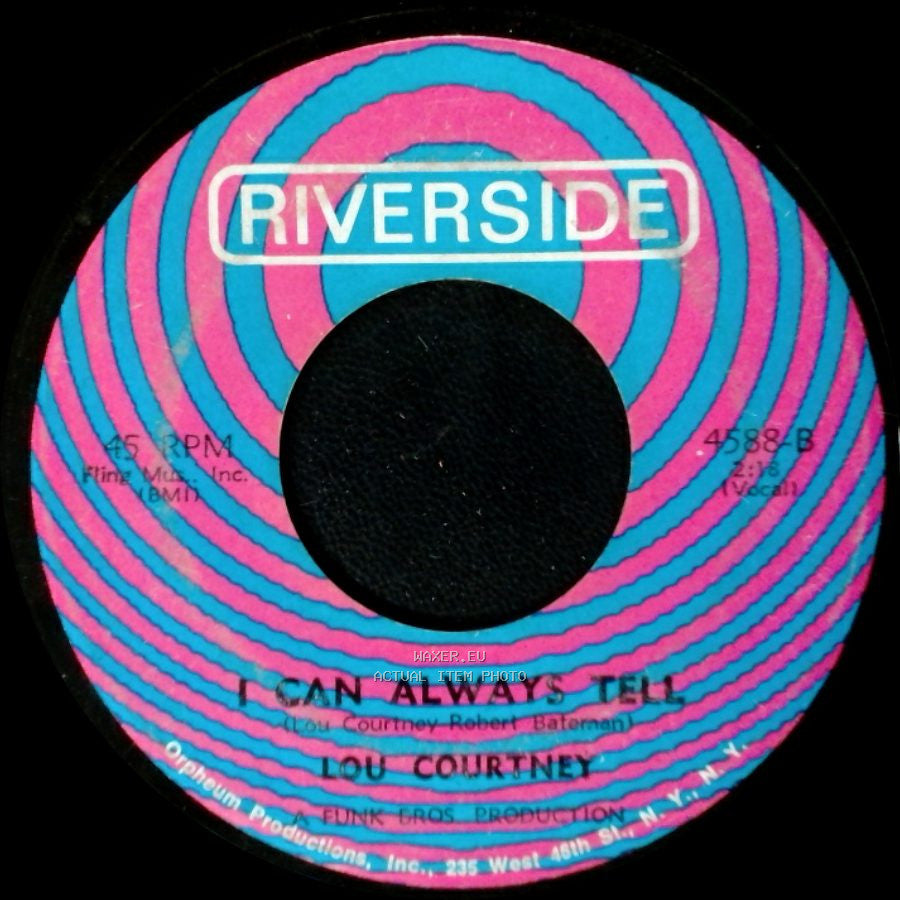 Lou Courtney - Skate Now / I Can Always Tell side B