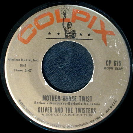 Oliver And The Twisters - Locomotion Twist / Mother Goose Twist side B