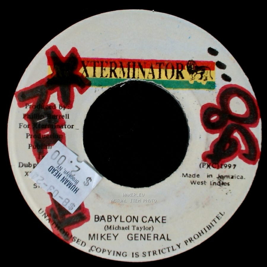 Mikey General - Babylon Cake / Unknown Title B side A