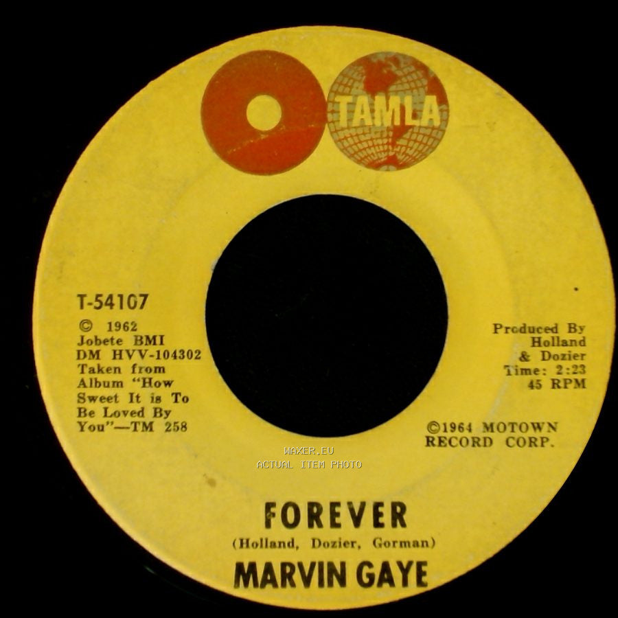 Marvin Gaye - Forever / How Sweet It Is To Be Loved By You side A