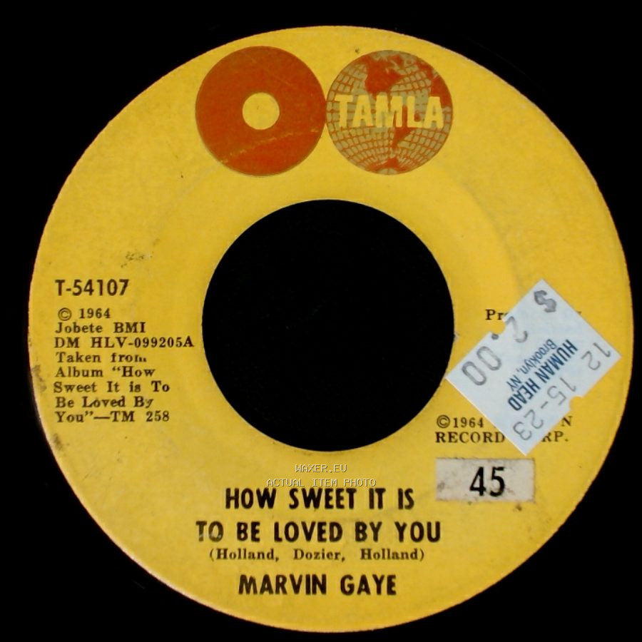 Marvin Gaye - Forever / How Sweet It Is To Be Loved By You side B