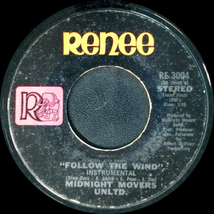 Midnight Movers Unltd. - Follow The Wind / Follow The Wind side A