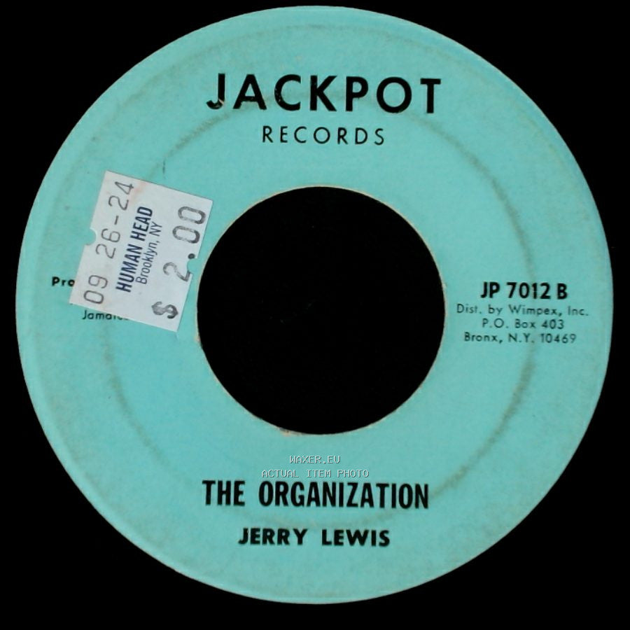 The Agrovators / Jerry Lewis - The Godfathers / The Organization side B