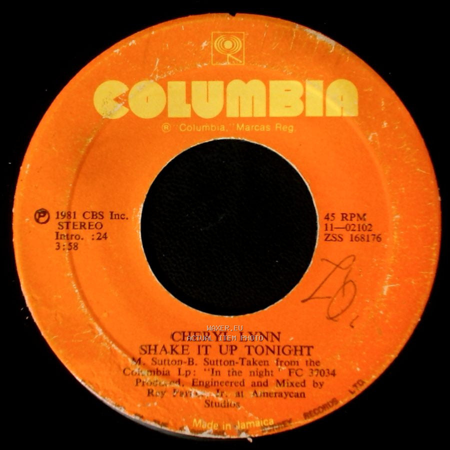 Cheryl Lynn - Shake It Up Tonight / Baby side A