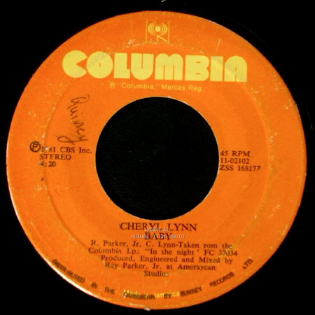 Cheryl Lynn - Shake It Up Tonight / Baby side B