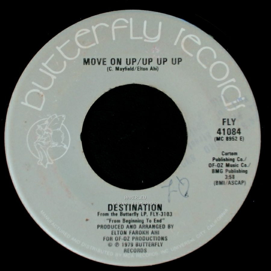 Destination - Move On Up / Up Up Up / Destination's Theme side A