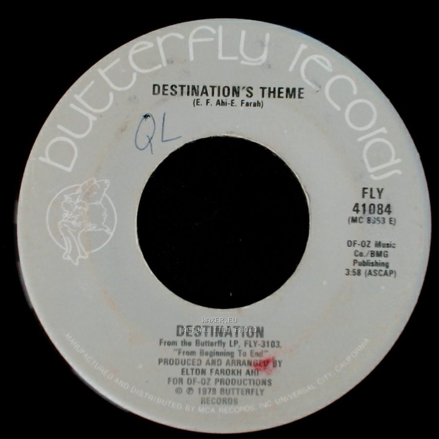 Destination - Move On Up / Up Up Up / Destination's Theme side B