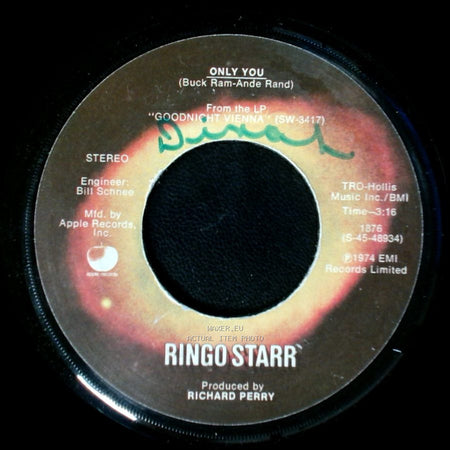 Ringo Starr - Only You / Call Me side A