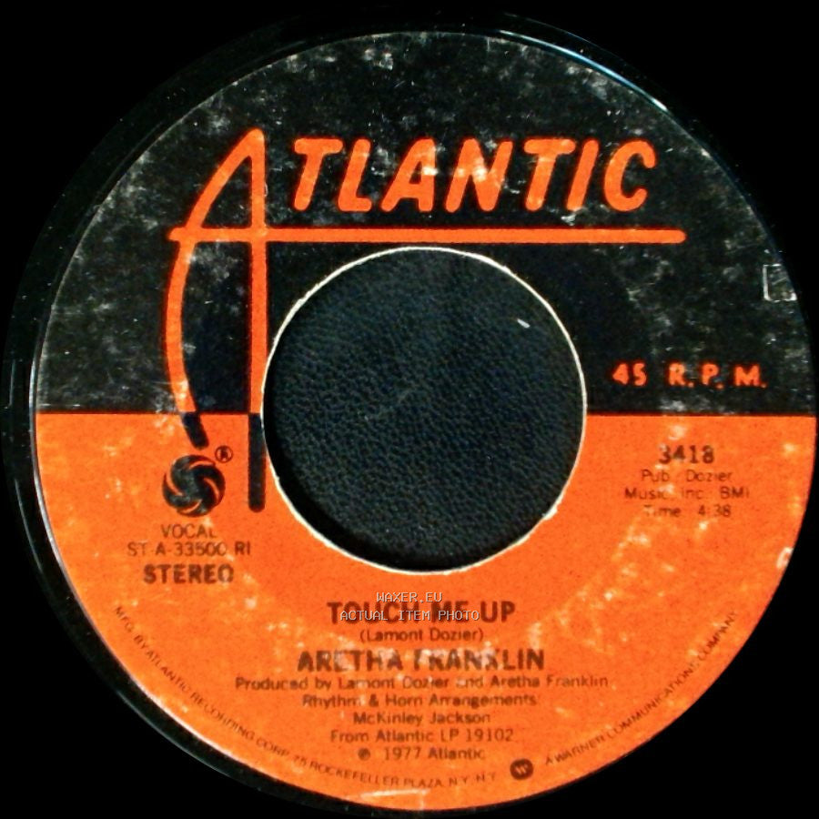 Aretha Franklin - Touch Me Up / When I Think About You side A