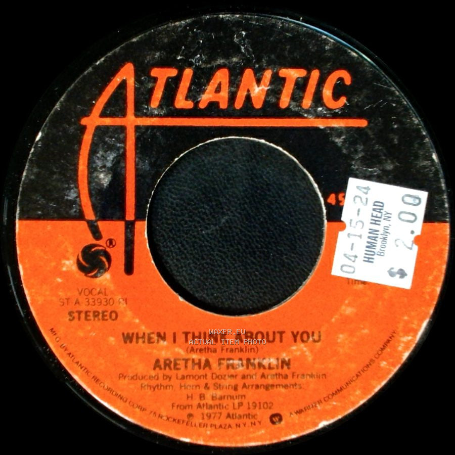 Aretha Franklin - Touch Me Up / When I Think About You side B