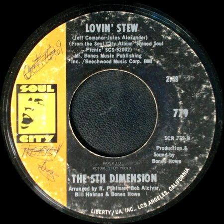 The 5Th Dimension - Lovin' Stew / Wedding Bell Blues side A