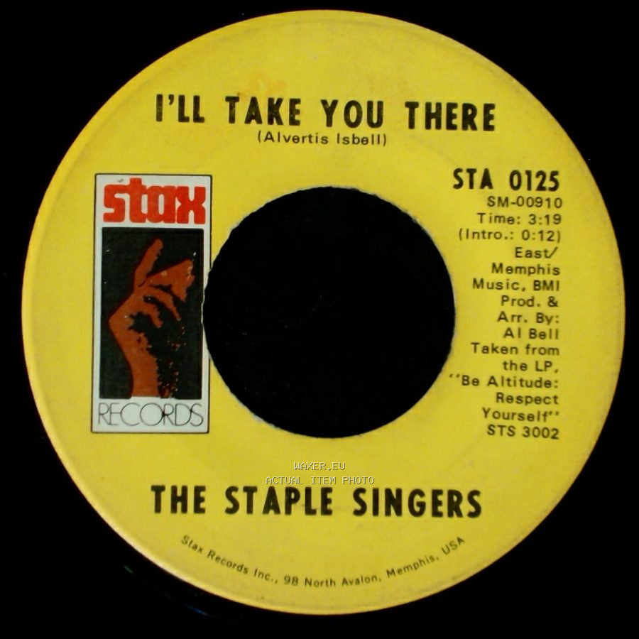 The Staple Singers - I'm Just Another Soldier / I'll Take You There side B