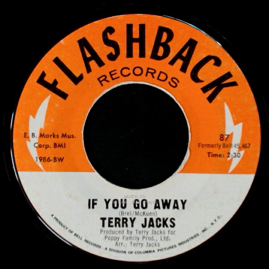 Terry Jacks - If You Go Away / Seasons In The Sun side A