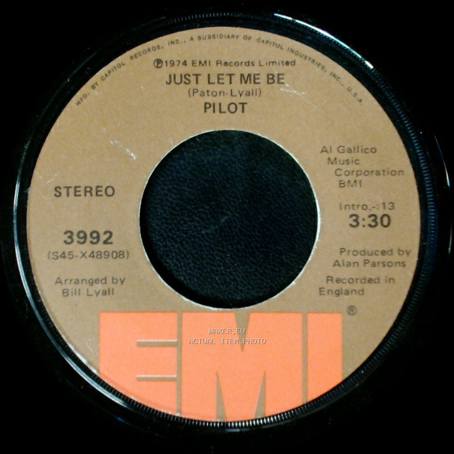 Pilot - Just Let Me Be / Magic side A