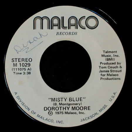 Dorothy Moore - Misty Blue / Here It Is side A