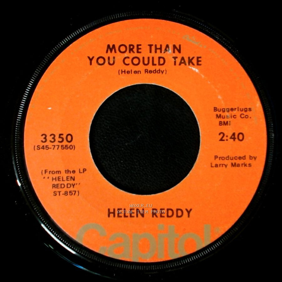 Helen Reddy - More Than You Could Take / I Am Woman side A