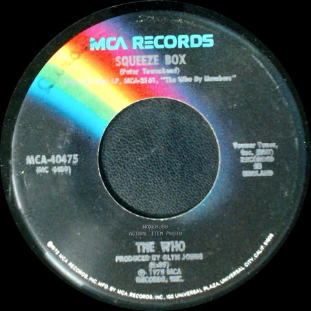 The Who - Squeeze Box / Success Story side A