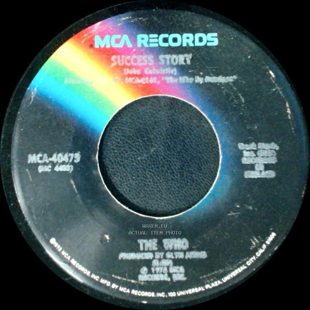 The Who - Squeeze Box / Success Story side B