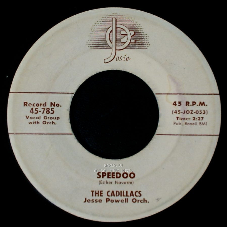 The Cadillacs - Let Me Explain / Speedoo side B