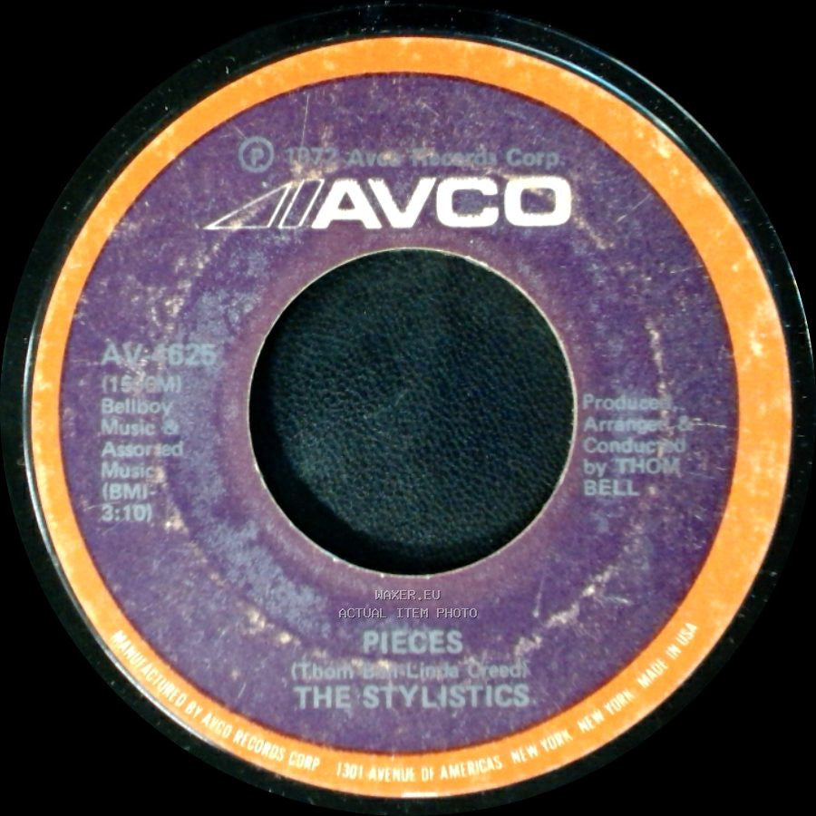 The Stylistics - Pieces / Rockin' Roll Baby side A
