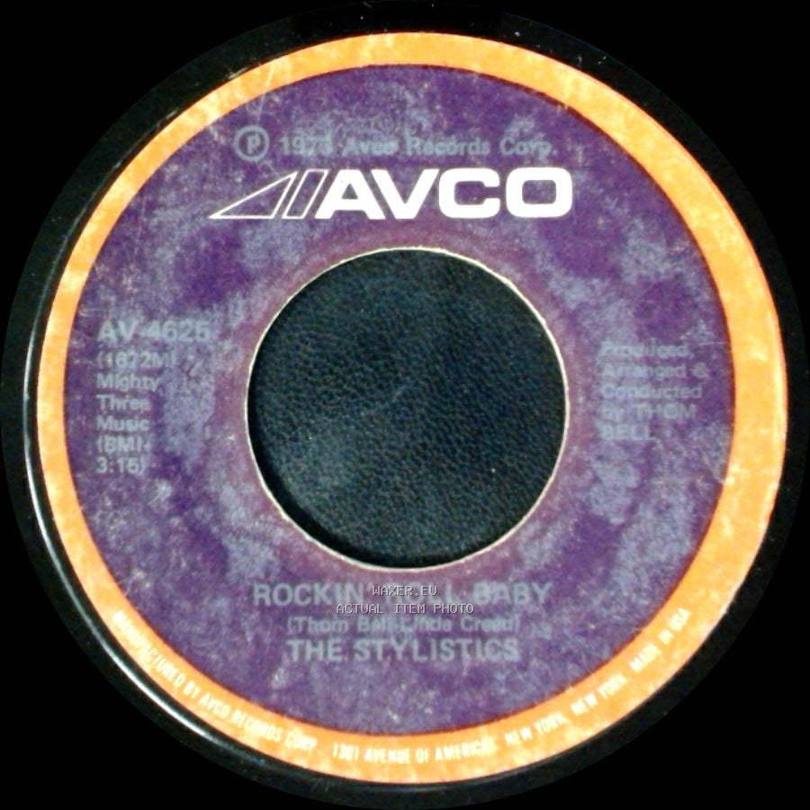 The Stylistics - Pieces / Rockin' Roll Baby side B