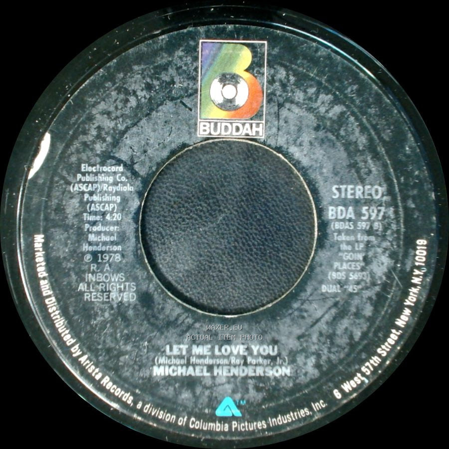 Michael Henderson - Let Me Love You / Take Me I'm Yours side A