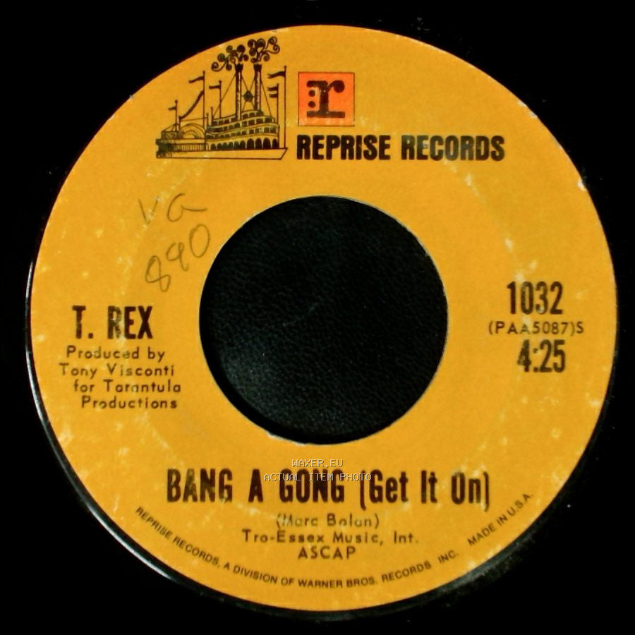 T. Rex - Bang A Gong (Get It On) / Raw Ramp side A