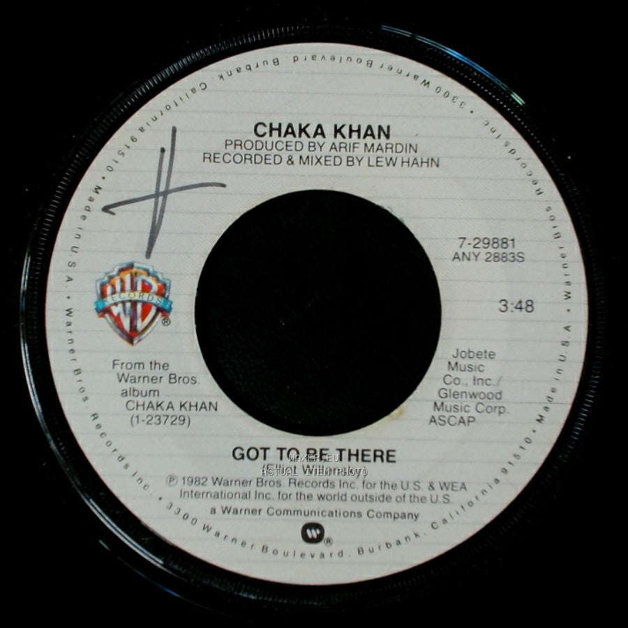 Chaka Khan - Pass It On, A Sure Thing / Got To Be There side B