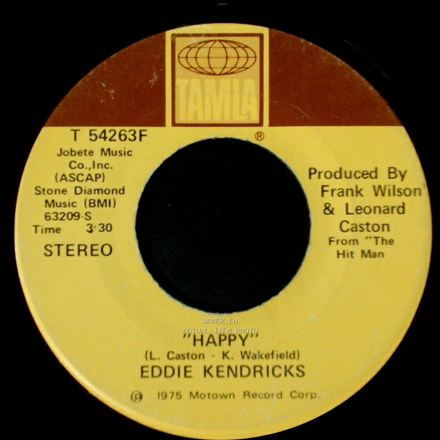 Eddie Kendricks - Deep And Quiet Love / Happy side B