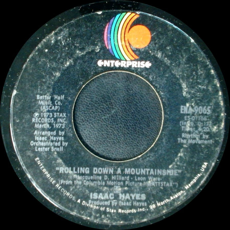 Isaac Hayes - (If Loving You Is Wrong) I Don't Want To Be Right / Rolling Down A Mountain Side side B