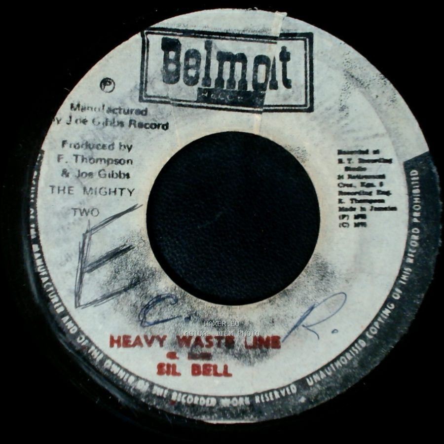 The Mighty Two - Heavy Waste Line / Waste Line Version side A