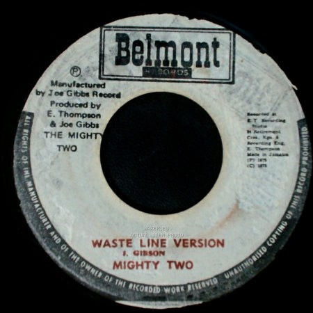 The Mighty Two - Heavy Waste Line / Waste Line Version side B