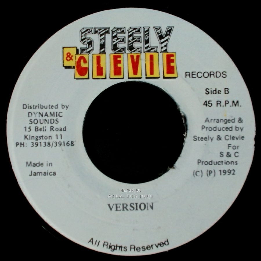 Junior Tucker / Steely & Clevie - Under My Skin / Version side B