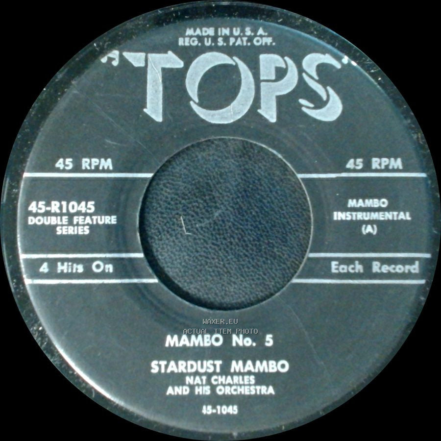 Nat Charles And His Orchestra; Jacinto Roman And His Orchestra / Nat Charles And His Orchestra - Mambo Jambo / Mambo Favorito / Stardust Mambo side B
