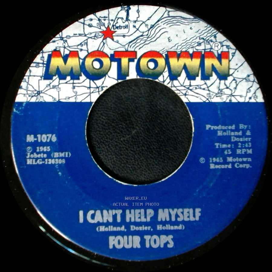 Four Tops - Sad Souvenirs / I Can't Help Myself side B
