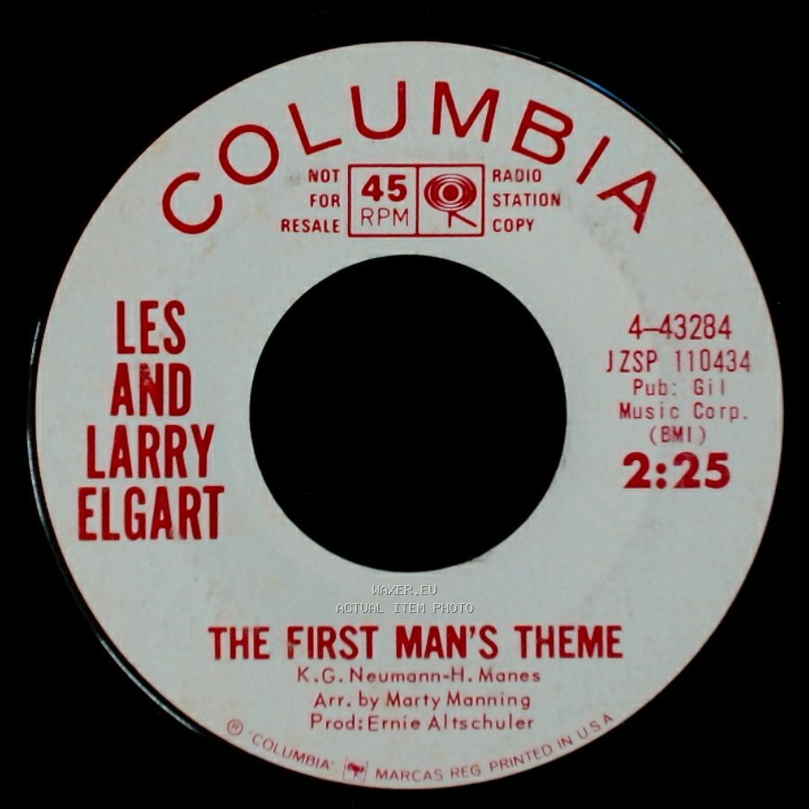 Les And Larry Elgart - The First Man's Theme / Why Don't You Do Right (Get Me Some Money Too) side A